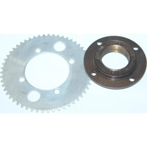 Scooter 55T 65T 80T Rear Sprocket Cog 25H Chain Freewheel Cluth Bearing For Gas Scooter E300 E325 47CC 49CC
