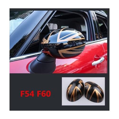 2019-2021 1 Pair Rearview Mirror Decoration Shell Cover Housing For Mini Cooper JCW F54 F60 Car-styling Accessories Mirror Cover