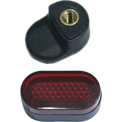 1Pcs Electric Scooter Taillights Led Rear Fender Lampshade & 1Pcs Electric Scooter Rear Fender Hook for Xiaomi M365