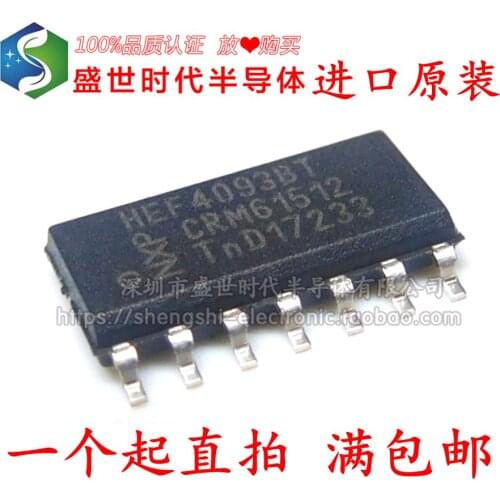 5/PCS NEW Brand New Imported Original Authentic Hef4093bt Sop-14 Patch Schmidt Trigger Logic IC