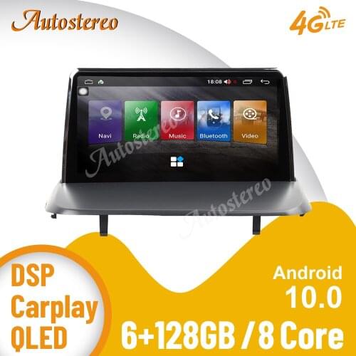 6+128GB Android 10 Carplay Car GPS Navigation For Peugeot 3008 5008 2009-2016 Headunit Multimedia Player Autoradio Tape Recorder