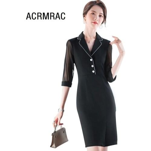 ACRMRAC Summer Short Sleeve Dresses