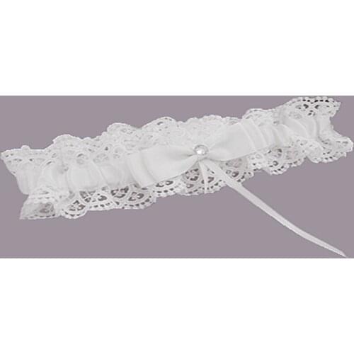 Free Shipping White Womens Sexy Lingerie Garter Lace Belt Legs Ring Harness Women Wedding Garters bridal Bow Satin Garter Set