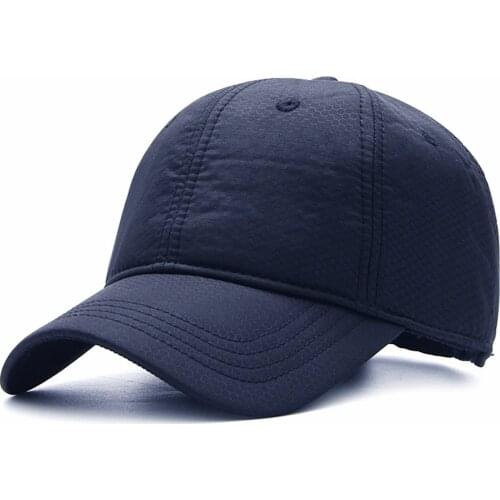 Dad Winter Outdoors Warm Fleece Lining Sports Hat Male Leisure Cap Big Bone Man Plus Size Baseball Caps 56-60cm 60-65cm