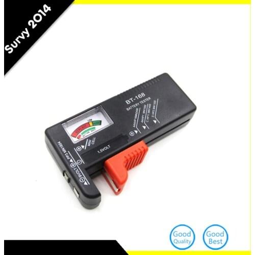 BT-168 Universal Battery Tester For 9V 1.5V And Button Cell AAA AA C D
