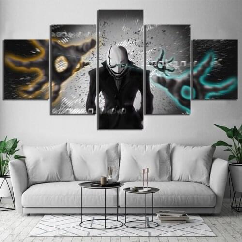 Canvas Painting Wall Art 5 Pieces Figure Game Papyrus UNDERTALE Modular Pictures for Living Room Home Decor Print Posters
