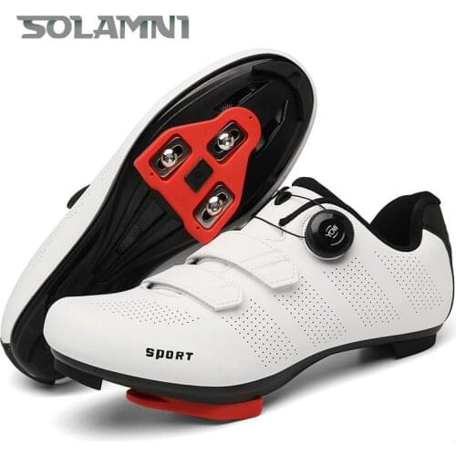 Bicycle Sneakers Male MTB Cycling Flat Shoes Womens Mountain Dirt Bike Racing Footwear Speed Cleat SPD Shoes Sport Self-Locking