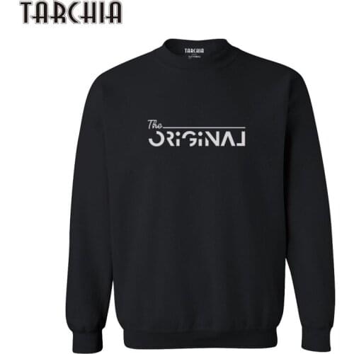 TARCHIA 2021 New Original Male Long Sweatshirts Male Hoodies And Sweatshirts Fashion Printed Hip Hop Crewneck Sweatshirts Tops
