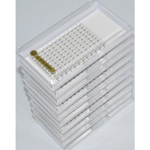 Wholesale 10 cases Premade Russian Volume Fans 3d/4d/5d/6d/8d/10d Mink Eyelashes Short Stem Lash Pre made Eyelash Extensions