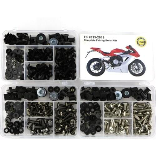 Fit For MV AGUSTA F3 2013-2019 Complete Full Fairing Kit Motorcycle Cowling Bolt Bodywork Side Covering Screws Nuts
