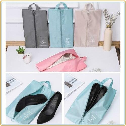 Portable Waterproof Shoe Storage Bag Pouch Convenient Storage Travel Wash Storage Bag Tote Toiletries Laundry Shoe
