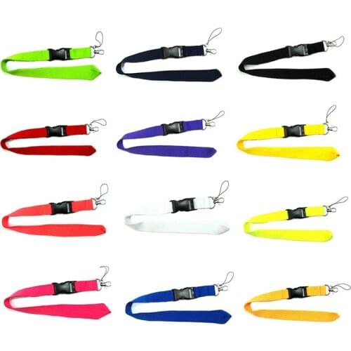 Anti-lost Mobile Phone Lanyard Key Ring Sling Keychain Cord Id Cards Detachable Buckle Cell Phone Rope Neck Straps