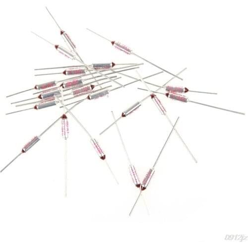 20Pcs / lot 184â RY184 TF 184 Degrees Celsius 10A 250 V Temperature Thermal Fuse 19QB