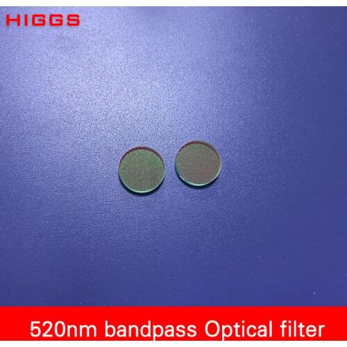 High quality Narrow Bandpass 520nm optical filter Glass Windows diameter 10.8mm laser Receiver accessories customizable