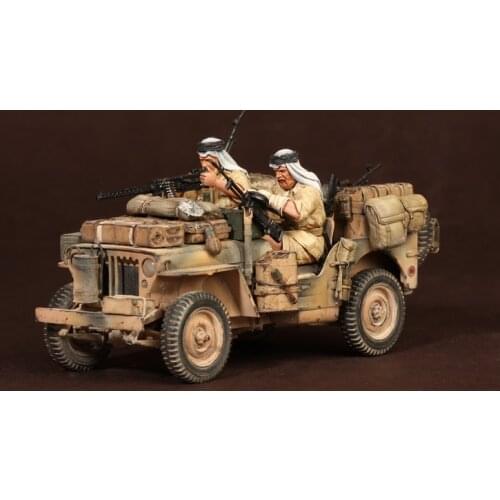 1/35 Resin Figure Model Kit Unassambled Unpainted 452(NO CAR)