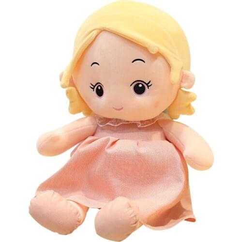 1pc 35/50/65CM kawaii Dolls Pillow Cute Plush Girl Wearing Clothes Toys Stuffed Soft Toys for Children Girls Sleep Appease Gifts