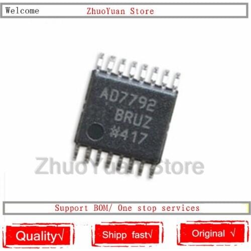 1PCS/lot AD7792BRUZ AD7792BRU TSSOP-16 AD7792 Chip New Original IC