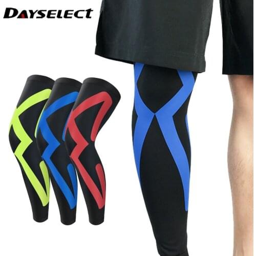 1PCS Knee Foot Protector Brace Strap Breathable Outdoor Cycling Leg Sleeve Kneepad Basketball Leg Sleeve Knee Support Pads