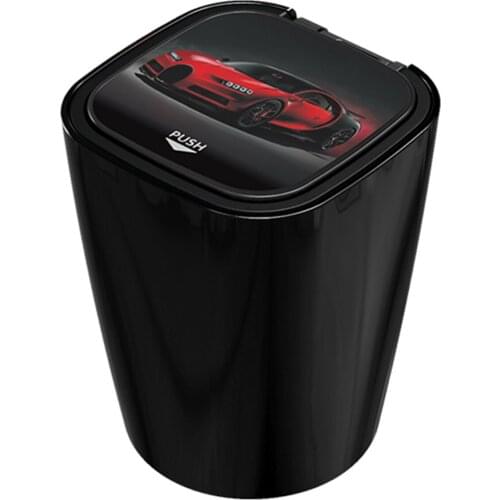 Car Ashtray Universal Auto Vehicle Interior Cigarette Holder With Indicator Compact Design Fits Most Car Cup Holde 7.5x9.3x6.2cm