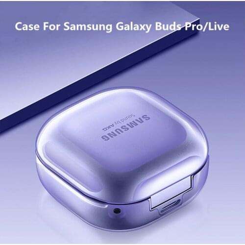 Case For Samsung Galaxy Buds Pro/Live TPU Transparent Protective Shell Cover For Samsung Galaxy Buds Pro/Live Earphone Protector