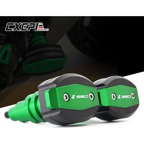 For KAWASAKI Z650 Z900 Z900RS 2017-2019 Motorcyclr Falling Protection Frame Slider Fairing Guard Anti Crash Pad Protector