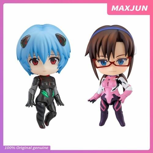 MAXJUN Genuine Anime EVA Figure Ayanami Rei MINI 10cm PVC Model Toys EVA Combat suit Kawaii Action Figure Collection ornaments