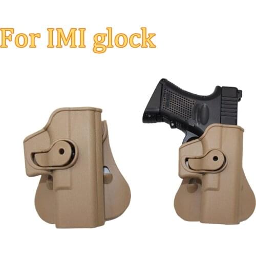IMI Glock Holster for Glock 17 19 22 26 31 Tactical Gun Pistol Holster Airsoft Case with Magazine Clip Pouch Hunting Accessories