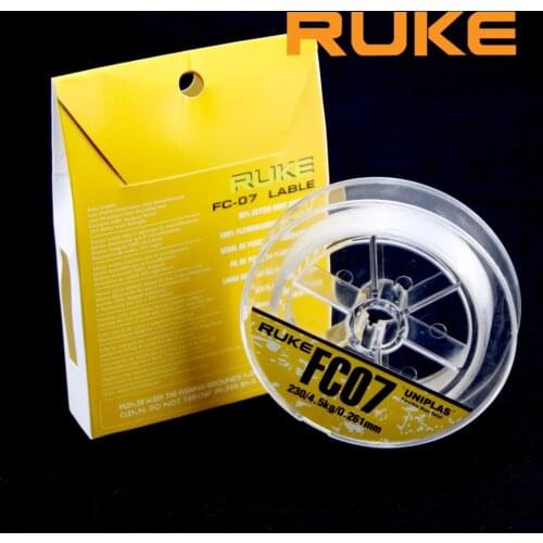 RUKE New Product FC07 High Carbon Fishing Line, High Quality 229m/183m Fishing Line, Free Shipping