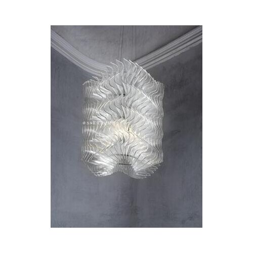 Nordic Italy Milan chandelier designer villa restaurant living room duplex building home stay staircase creative net red light