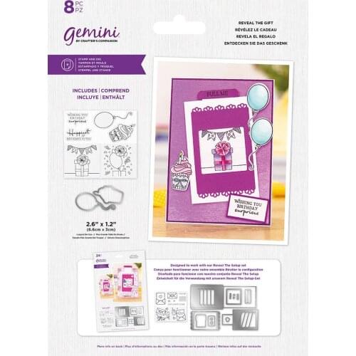 AliliArts Reveal The Gift Metal Cutting Dies and stamp Scrapbook paper craft knife mould blade punch stencils dies 2021