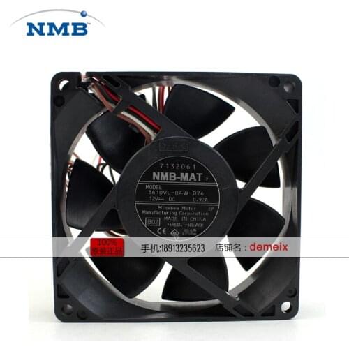 NEW NMB-MAT NMB 3610VL-04W-B76 12V 0.92A 9225 4lines PWM control speed cooling fan