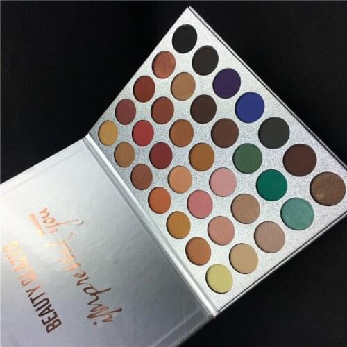 35 Colors Eyeshadow Palette Shimmer Matte Makeup Pallete Women Eyeshadow Matte Pigment Palette Makeup Eye Shadow By Beauty Glaze