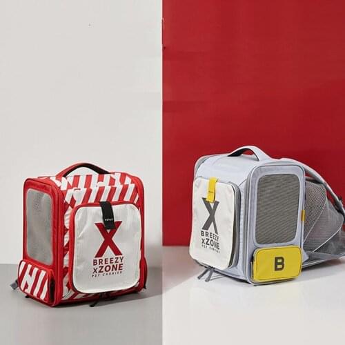 PETKIT xZONE Pet Backpack Large Capacity Cat Bag Breathable and Lightweight Cat Carriers Small Dog Bags Portable Dog Carriers