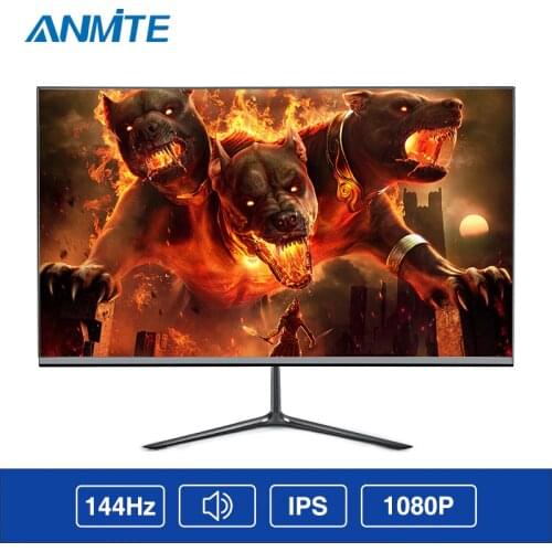 Anmite 24 144HZ 1MS FHD [1920x 1080] IPS Professional gaming monitor pc Ultra-narrow border Gaming Monitor LED display Hdmi
