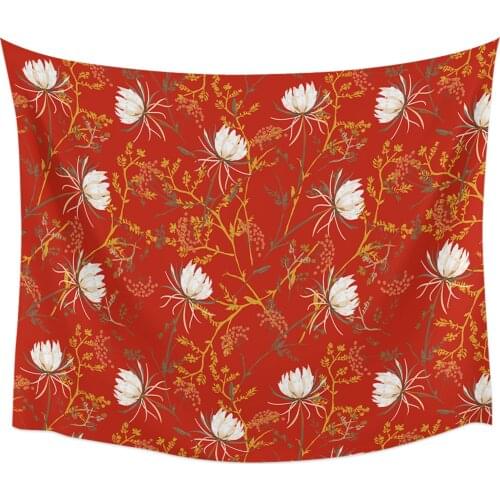 Vintage Snowdrop Flower Plant Tapestry Wall Hanging Home Wall Decor Blanket Bedroom Tapestry Yoga Mat