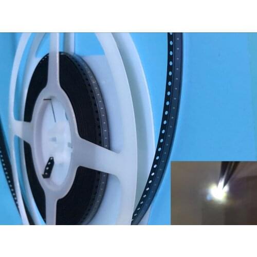 100 pcs White SMD SMT 0402 Ultra Bright LED lamp light