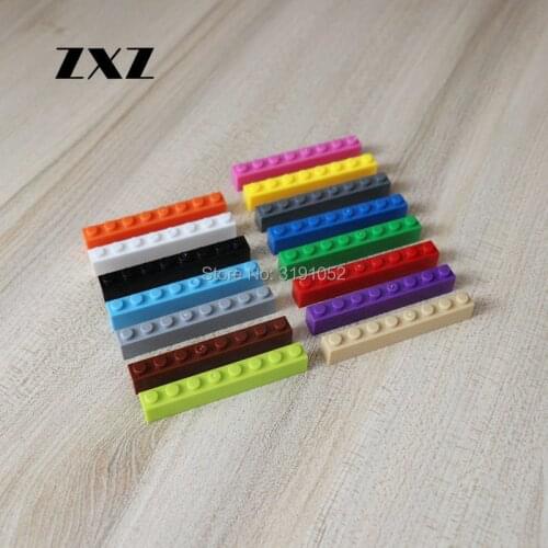 100pcs High Block 1 x 8 Model Building kits Bricks DIY Creative Brick Toys Educational Bulk Bricks 3008 MOC Blocks