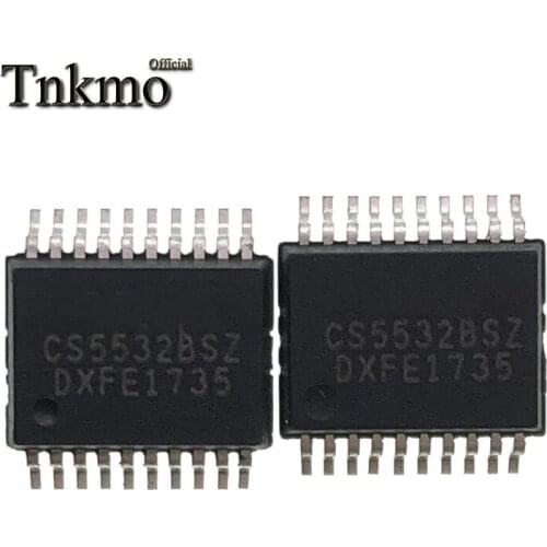 5PCS 10PCS CS5532BSZ SSOP-20 CS5532BS SSOP20 CS5532 5532BSZ 5532 24-bit analog-to-digital converter New and original