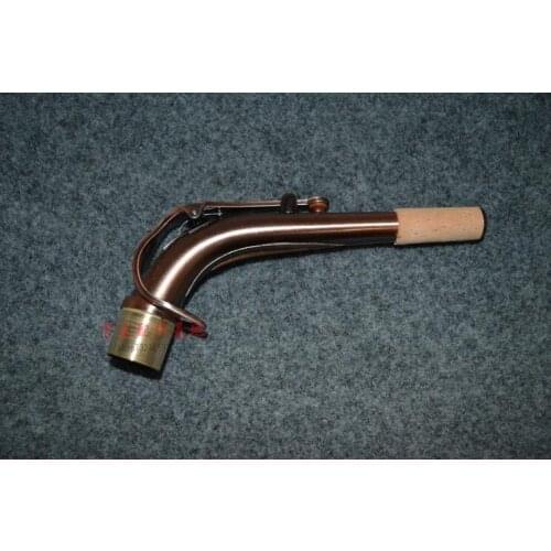 Eb Alto Saxophone Bend Neck Bend Neck Tube Mouth Tube Saxophone Accessories Bronze Red Bronze Retro