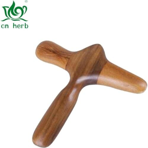 CN Herb Free shipping Wooden massage sticks soles of the feet, shoulders, necks, soles of the meridian care, eye scraping