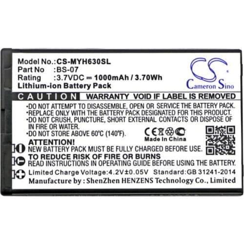 Cameron Sino 1000mAh battery for MYPHONE 6300 BS-07 Mobile, SmartPhone Battery