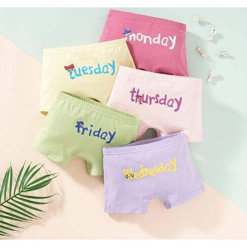 Girls Cotton Underpants Shorts Girls Cotton Boxer Briefs Children Panties Girls Boxer Shorts Childrens Panties Kids Underwear