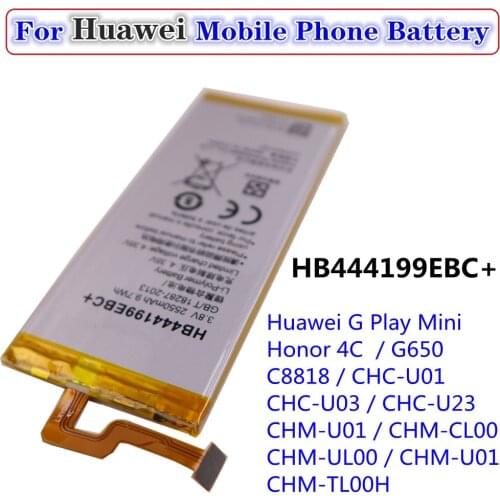 HB444199EBC+ Replacement Battery For Huawei G Play Mini Honor 4C G650 C8818 CHC-U01 CHC-U23 CHM-U01 CHM-CL00 CHM-UL00 CHM-TL00H