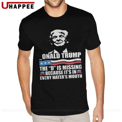 Trump T-Shirts Couple America Tee Shirt Homme Short Sleeved Cheap Branded Merch