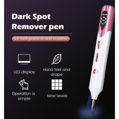 Newest Laser Plasma Pen Mole Tattoo Freckle Wart Tag Removal Pen Dark Spot Remover For Face LCD Skin Care Tools Beauty Machine