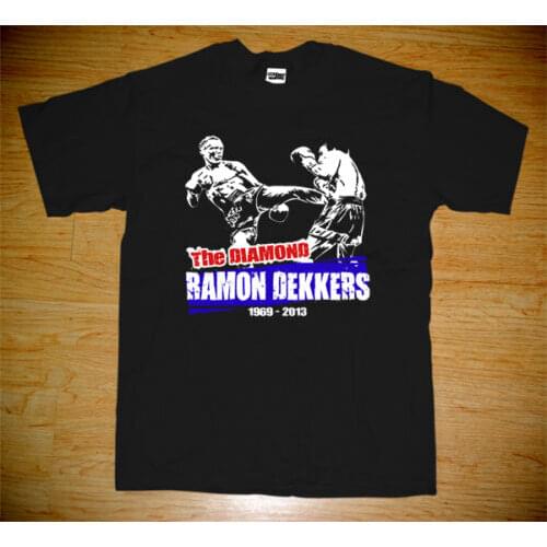 2020 Summer New Rip Ramon Diamond Dekkers Mma Muay Thai Boxing Fighter T-Shirt Tees