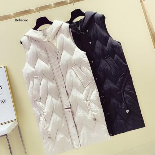 New Autumn Winter Hot Selling Womens Fashion Casual Female Nice Warm Vest Outerwear