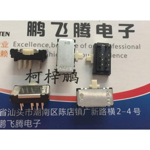 Original new 100% SSSS928500 toggle switch 8pin 3 gear DIP double row side sliding switch