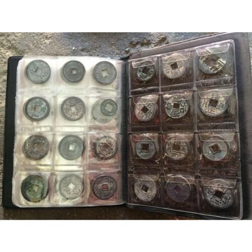 Early stage Chinese List Coin Favorite Coins book metal handicraft home decoration