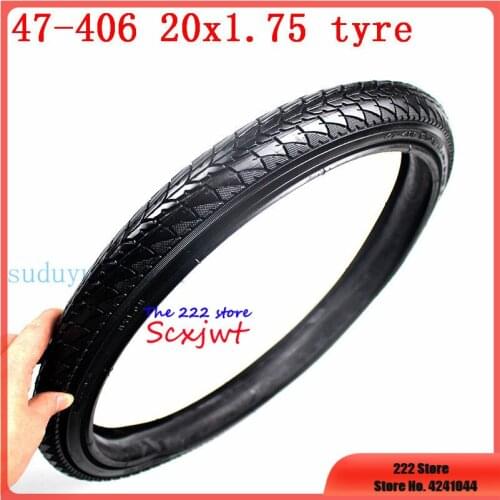 20x1.75 Road Cycling bike Tyres inner tube 20*1.75 electric folding bicycle Tires 20 Inches for MTB Bike childrens bicycle Tire